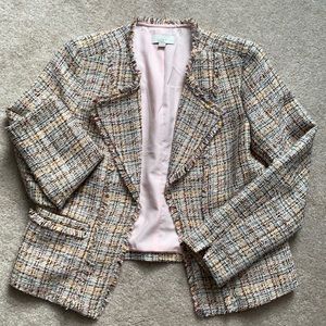 Loft tweed blazer in 2P NWOT